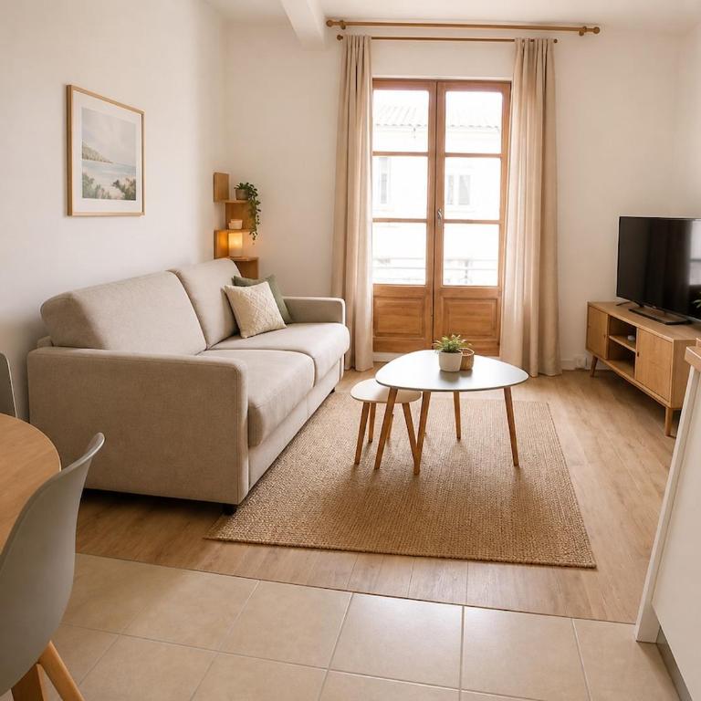 Le Petit Arlésien T2 centre-ville Arles, 4 personnes, chambre et salon séparé - One-Bedroom Apartment - 3
