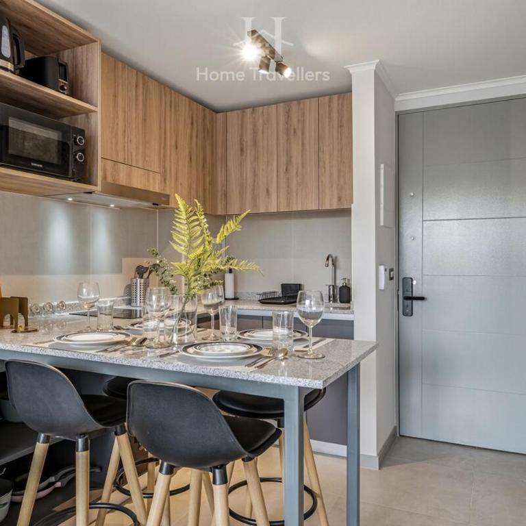 HT Cozy apartment in Ñuñoa - One-Bedroom Apartment - 22