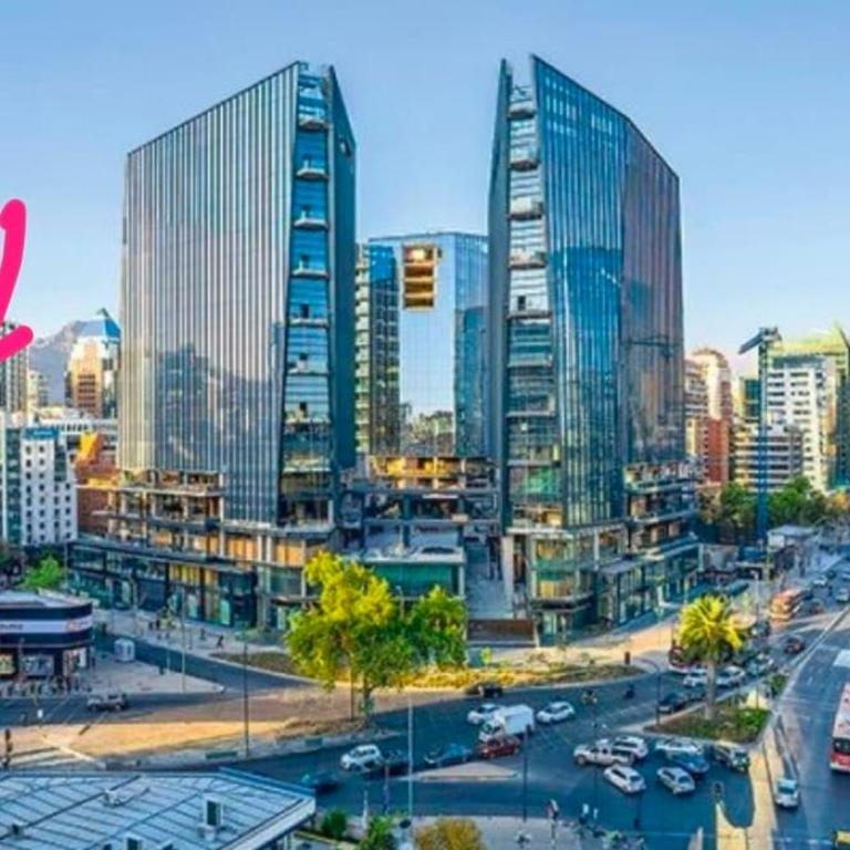 El Golf Floor 10 Costanera Center and views of the MUT - One-Bedroom Apartment - 5