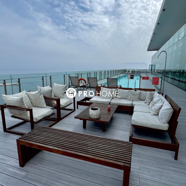 Departamento 2D2B con vista al mar y ciudad - Apartamento de 1 dormitorio - 3