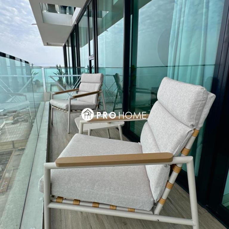 Departamento 2D2B con vista al mar y ciudad - Apartamento de 1 dormitorio - 14