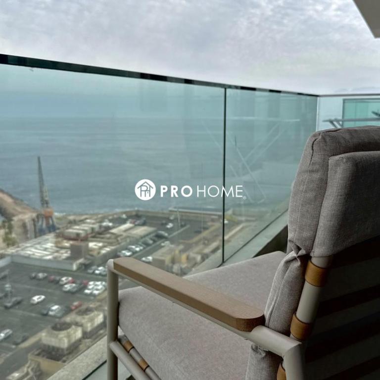Departamento 2D2B con vista al mar y ciudad - Apartamento de 1 dormitorio - 15