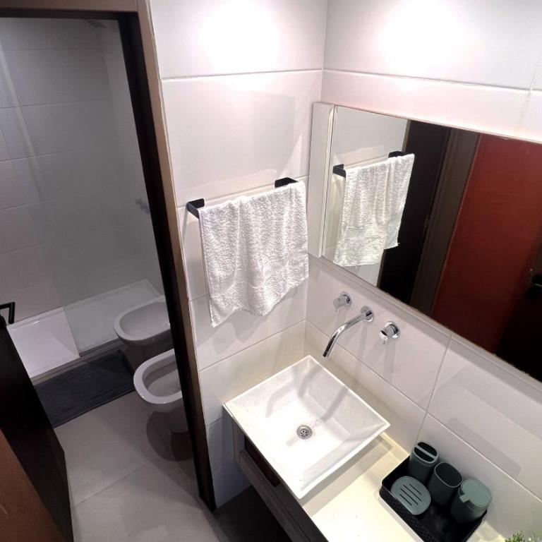 Depto Ariel 1 - Depto para 4 PAX con terraza, parrilla y cochera en La Perla, Mar del Plata - Hola Sur - Apartamento de 1 dormitorio - 11
