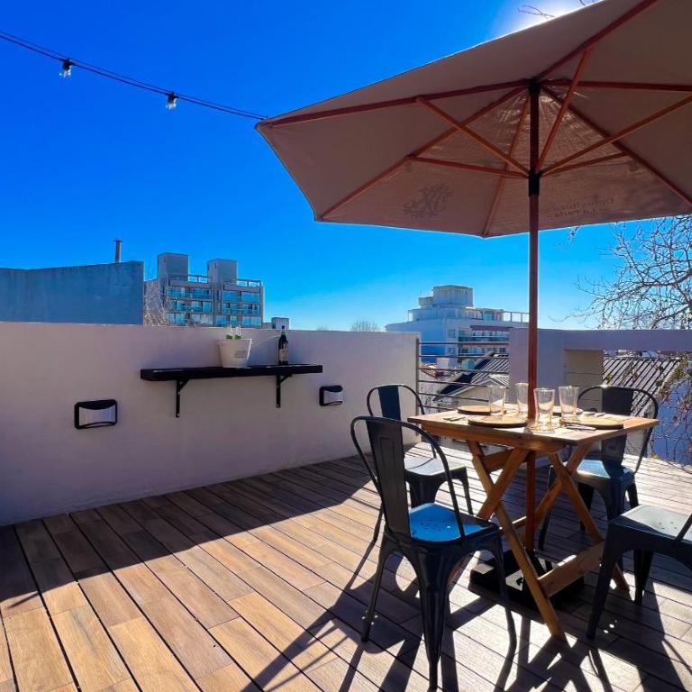 Depto Ariel 1 - Depto para 4 PAX con terraza, parrilla y cochera en La Perla, Mar del Plata - Hola Sur - Apartamento de 1 dormitorio - 19