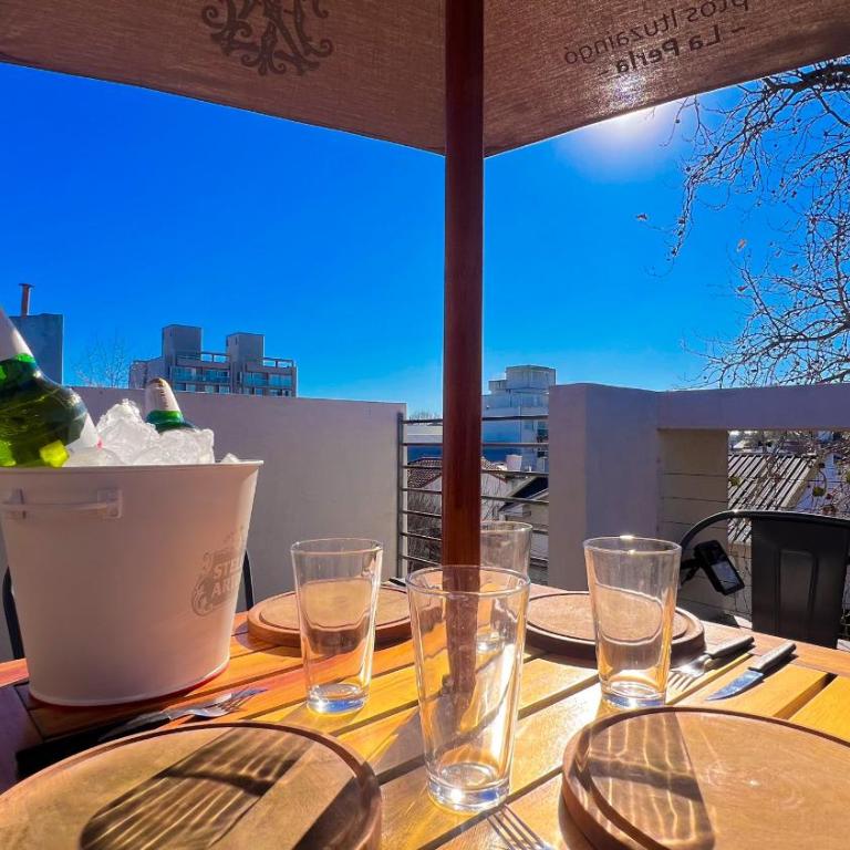 Depto Ariel 1 - Depto para 4 PAX con terraza, parrilla y cochera en La Perla, Mar del Plata - Hola Sur - Apartamento de 1 dormitorio - 22