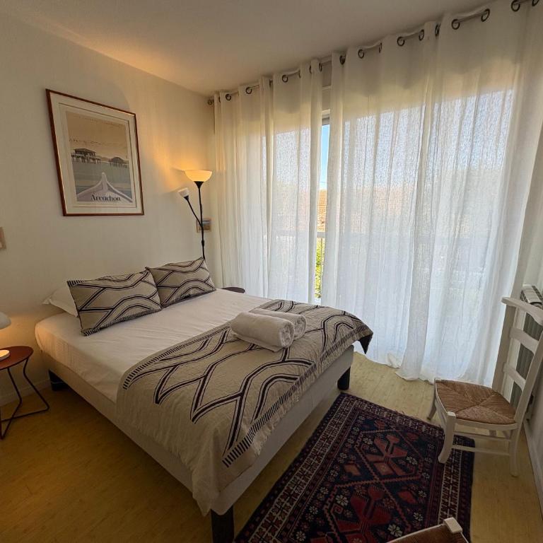 Apt4pers rénové vuemer accès plage terrasse parking wifi - Two-Bedroom Apartment - 18