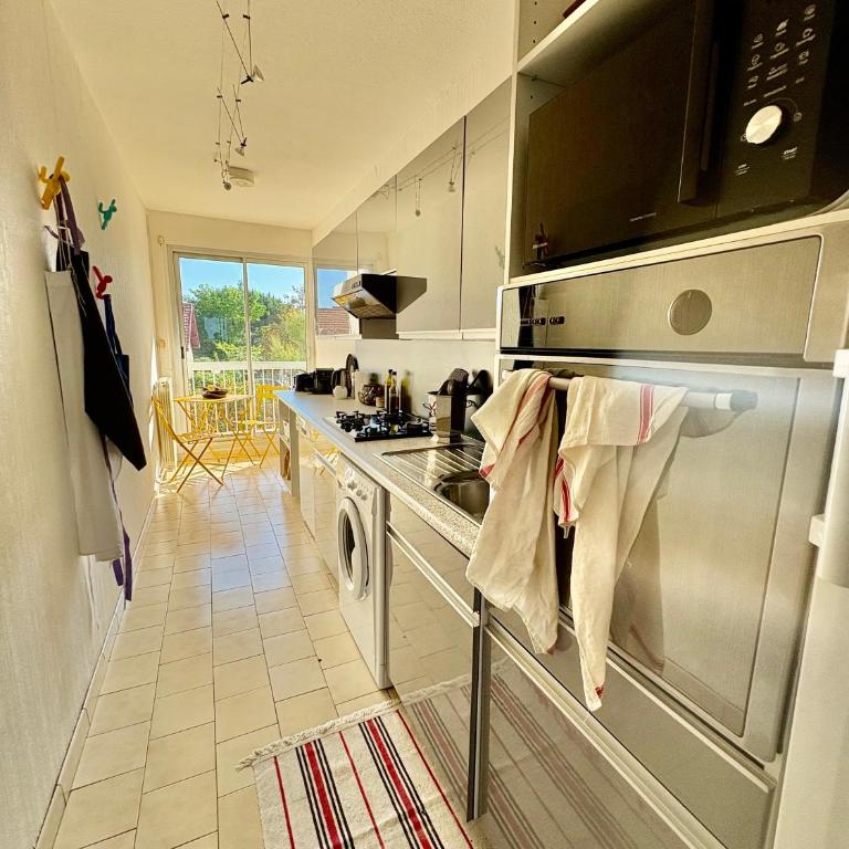 Apt4pers rénové vuemer accès plage terrasse parking wifi - Two-Bedroom Apartment - 4