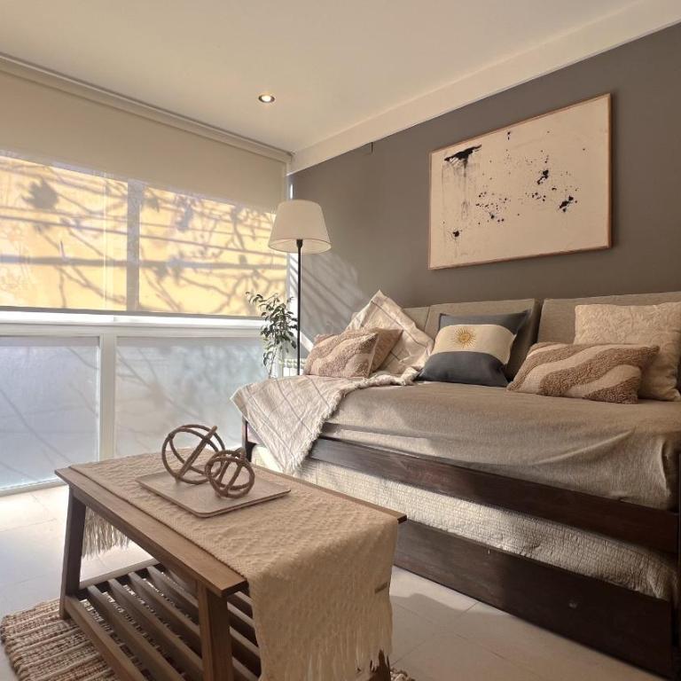 Depto Ariel 2 - Depto para 4 PAX con terraza, parrilla y cochera en La Perla, Mar del Plata - Hola Sur - Apartamento de 1 dormitorio - 1