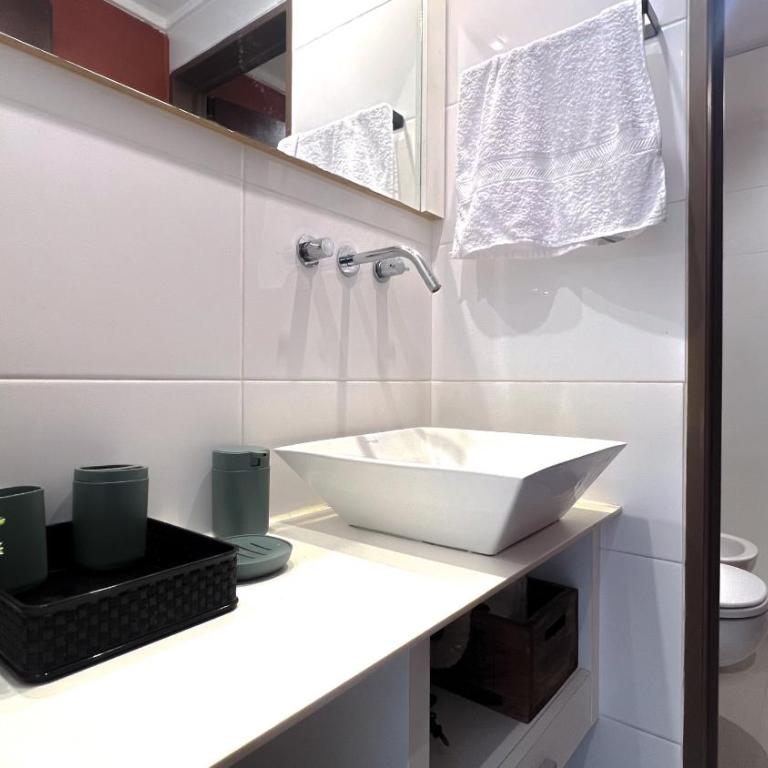 Depto Ariel 2 - Depto para 4 PAX con terraza, parrilla y cochera en La Perla, Mar del Plata - Hola Sur - Apartamento de 1 dormitorio - 7