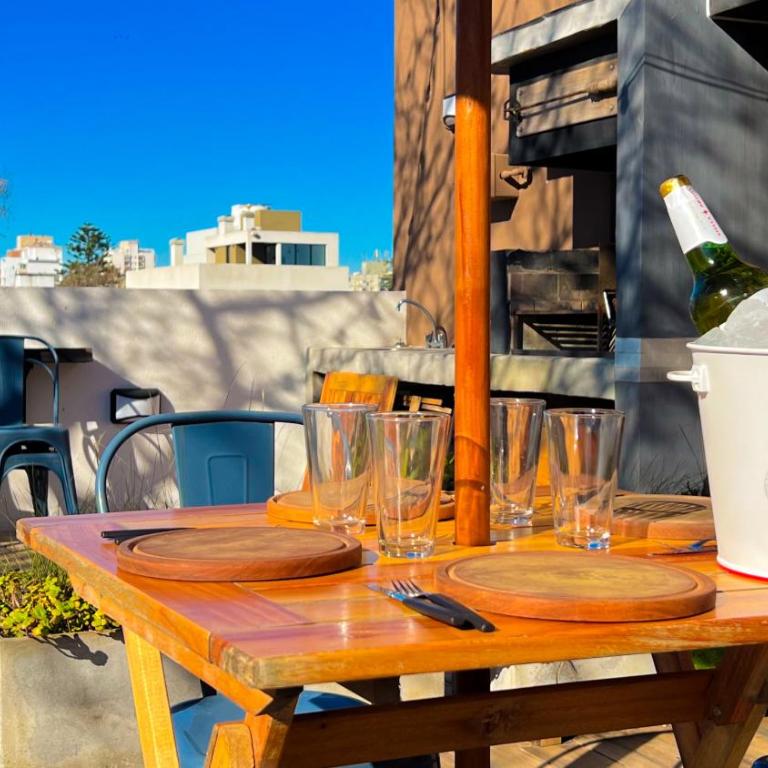 Depto Ariel 2 - Depto para 4 PAX con terraza, parrilla y cochera en La Perla, Mar del Plata - Hola Sur - Apartamento de 1 dormitorio - 21