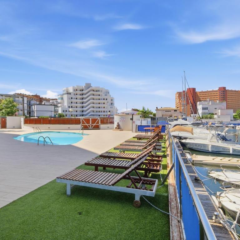 Apartamento en Port Trebol con parking privado y acceso directo a la piscina - Appartamento con 2 Camere da Letto - 13