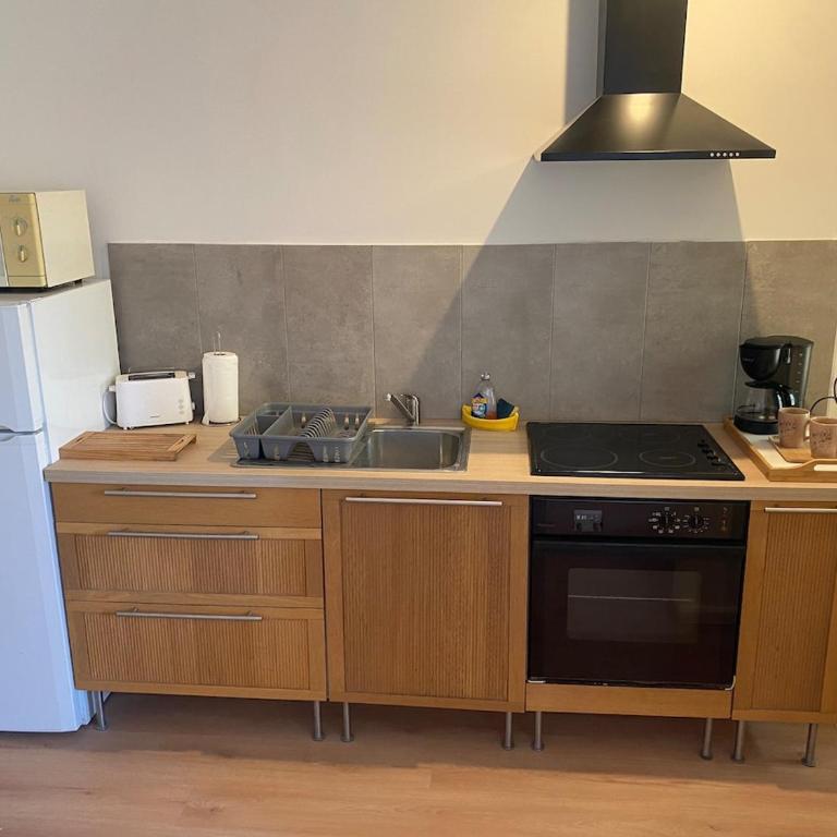 Maison T2 calme ensoleillé 35m2, parking, ext - Apartment mit 1 Schlafzimmer - 9