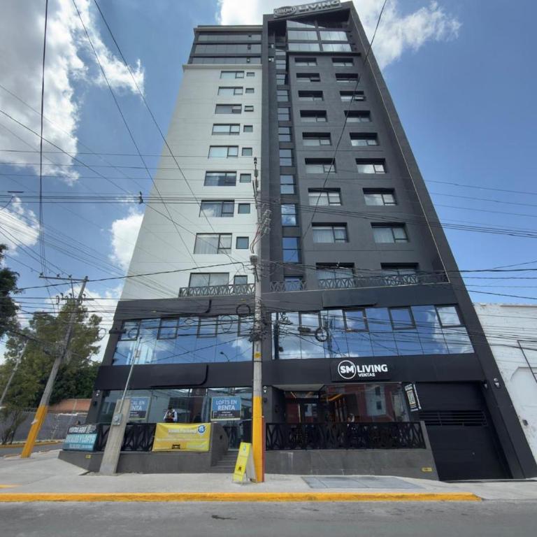Loft SM Living Juárez UPAEP - Apartamento Deluxe de 1 dormitorio con vistas a la ciudad - 4