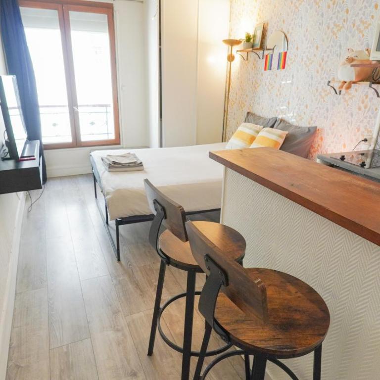 4 Stylish studio in Paris near République Metro - Studio Double Deluxe - 11