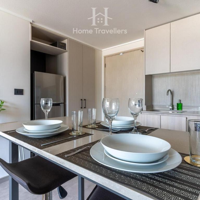 HT Ñuñoa Apartment with Pool and Gym 3 PAX - One-Bedroom Apartment - 2