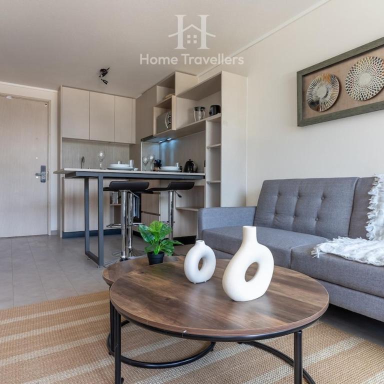 HT Ñuñoa Apartment with Pool and Gym 3 PAX - One-Bedroom Apartment - 5