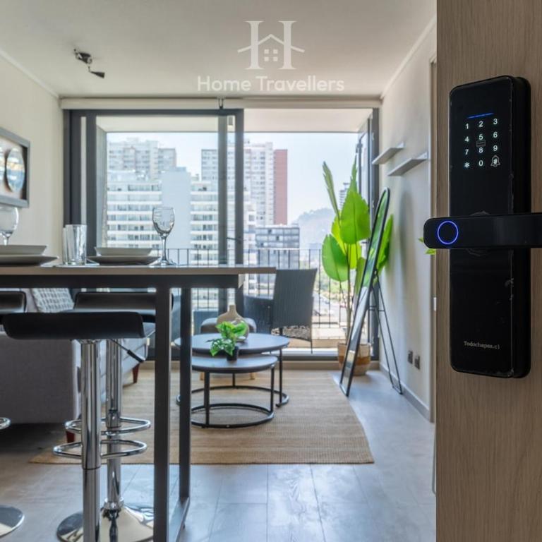 HT Ñuñoa Apartment with Pool and Gym 3 PAX - One-Bedroom Apartment - 13