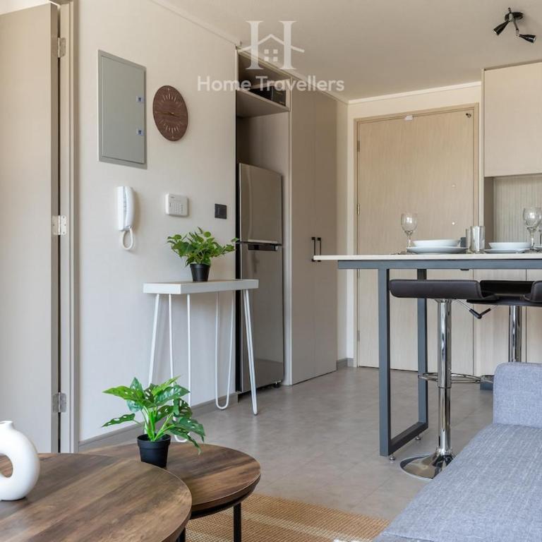 HT Ñuñoa Apartment with Pool and Gym 3 PAX - One-Bedroom Apartment - 17