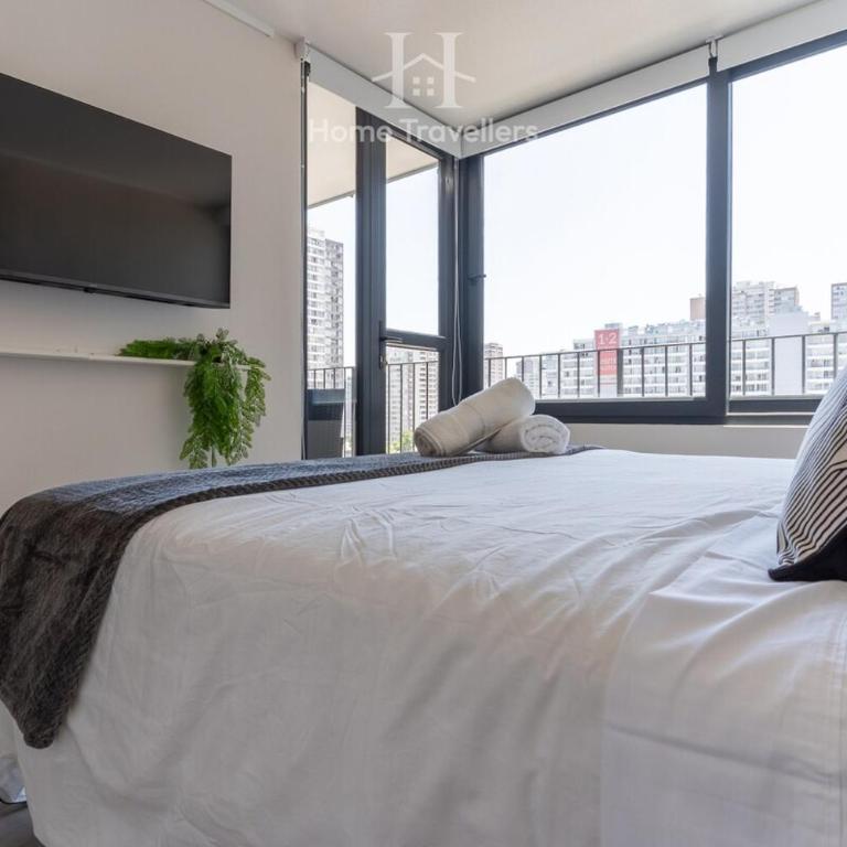 HT Ñuñoa Apartment with Pool and Gym 3 PAX - One-Bedroom Apartment - 18