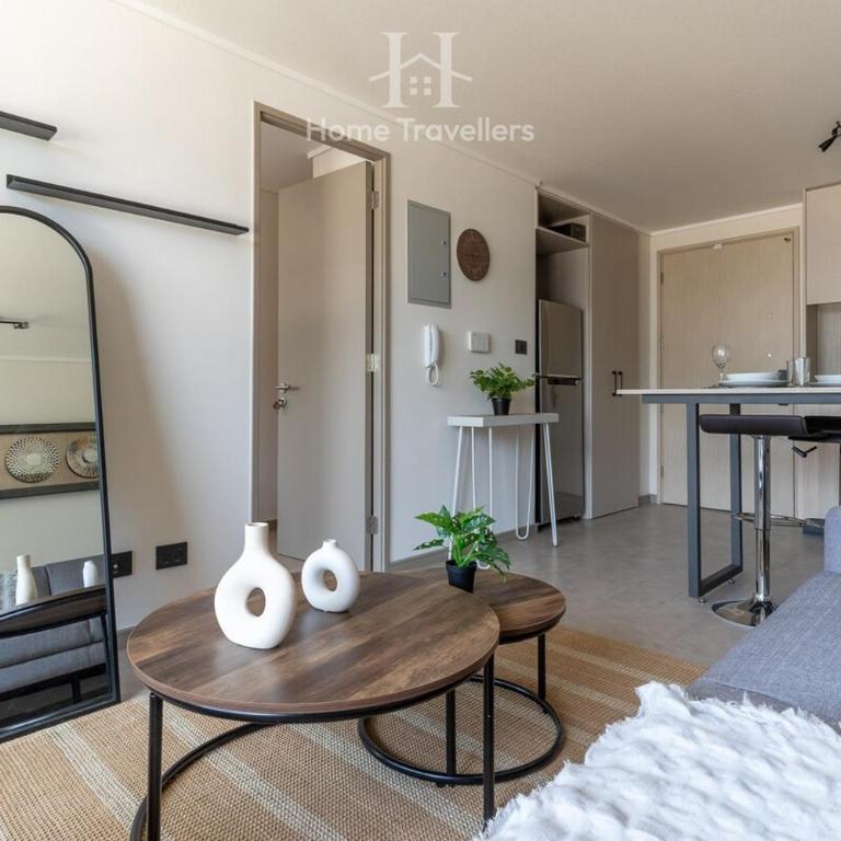 HT Ñuñoa Apartment with Pool and Gym 3 PAX - One-Bedroom Apartment - 29