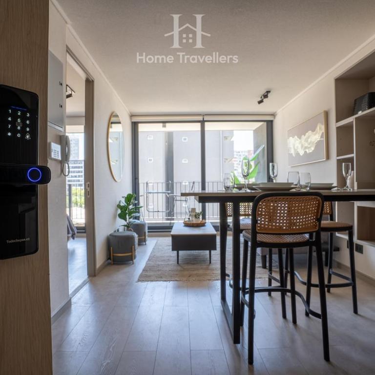 HT Comfortable and fully equipped apartment Vicuña Mackenna - One-Bedroom Apartment - 8