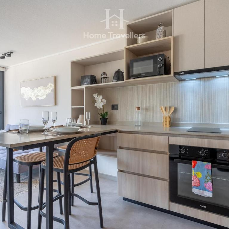 HT Comfortable and fully equipped apartment Vicuña Mackenna - One-Bedroom Apartment - 20