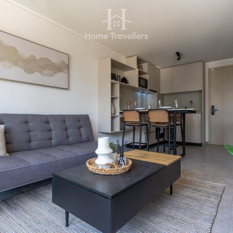 HT Comfortable and fully equipped apartment Vicuña Mackenna - One-Bedroom Apartment - 24