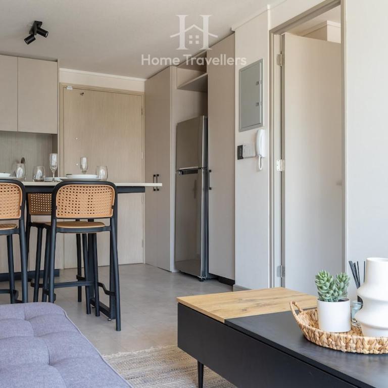 HT Comfortable and fully equipped apartment Vicuña Mackenna - One-Bedroom Apartment - 35