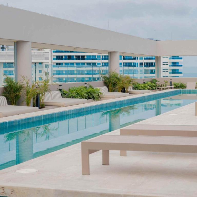 Acogedor Apartamento con Balcón Reserva del Mar 2 AP 1013 RDM2 - Apartamento de 1 dormitorio - 46