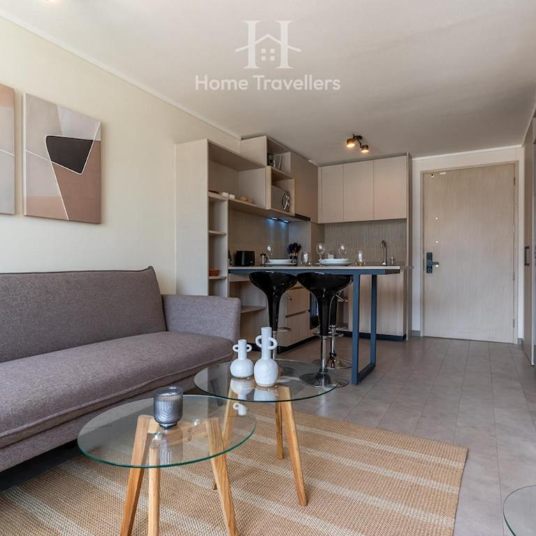HT New and furnished apartment Ñuñoa 3 PAX - One-Bedroom Apartment - 4