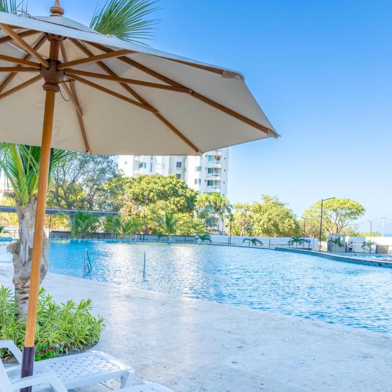 Hermoso Apartamento con Increíble Vista al Mar AP 1210 Santa Marina - Apartamento de 1 dormitorio - 50