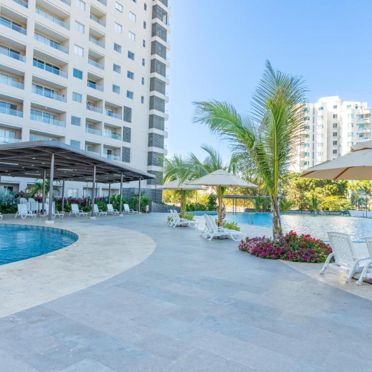 Hermoso Apartamento con Increíble Vista al Mar AP 1210 Santa Marina - Apartamento de 1 dormitorio - 49