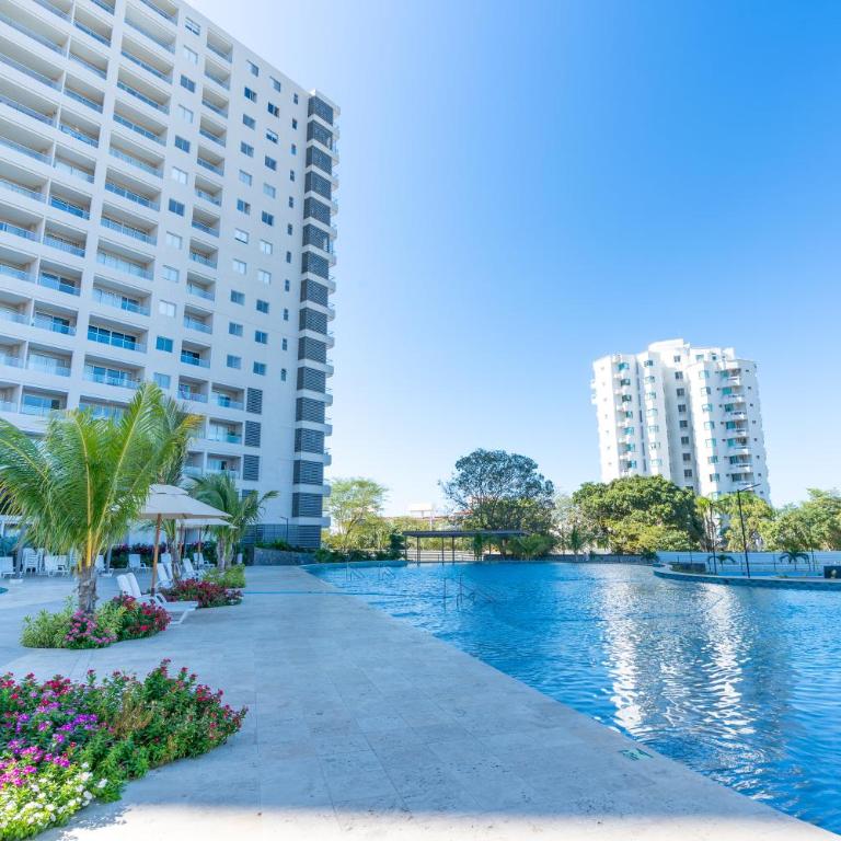 Hermoso Apartamento con Increíble Vista al Mar AP 1210 Santa Marina - Apartamento de 1 dormitorio - 42