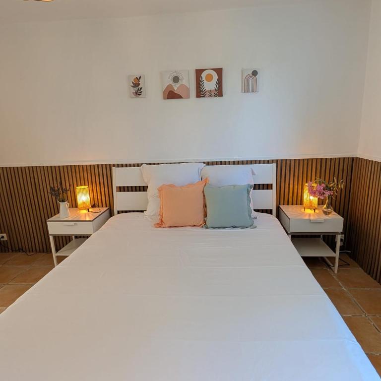 Le Provençal, Terrasse privée, Piscine 4 pers - Apartment mit 1 Schlafzimmer - 5