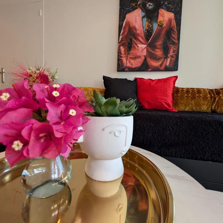 Le Riviera 5 pers, terrasse privée, accès piscine - Apartment mit 2 Schlafzimmern - 2
