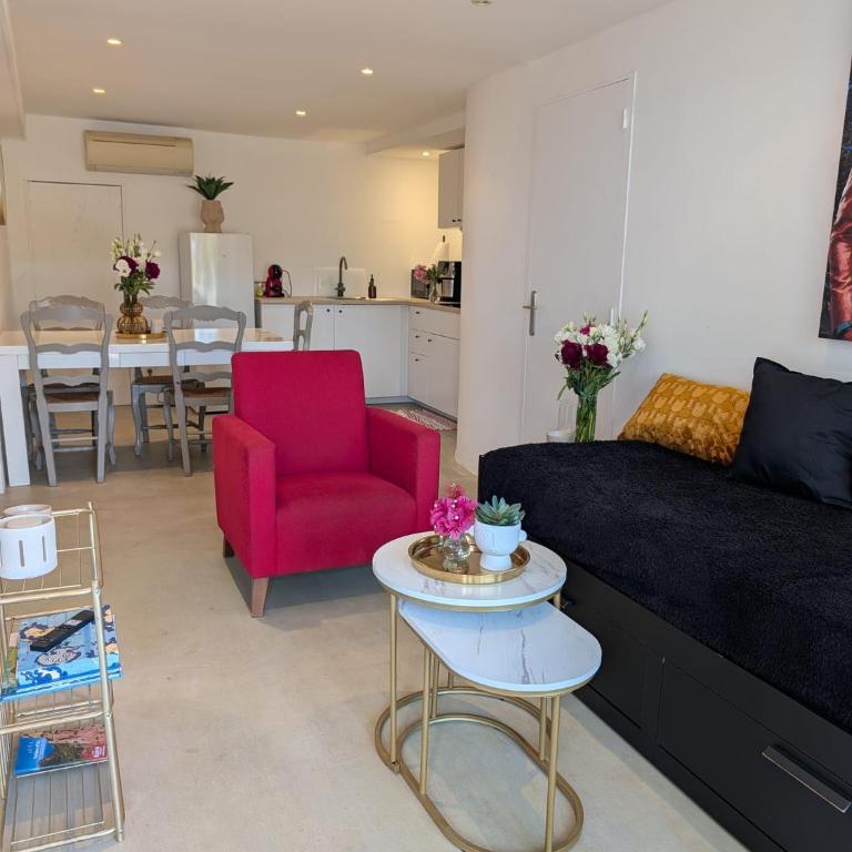 Le Riviera 5 pers, terrasse privée, accès piscine - Apartment mit 2 Schlafzimmern - 12