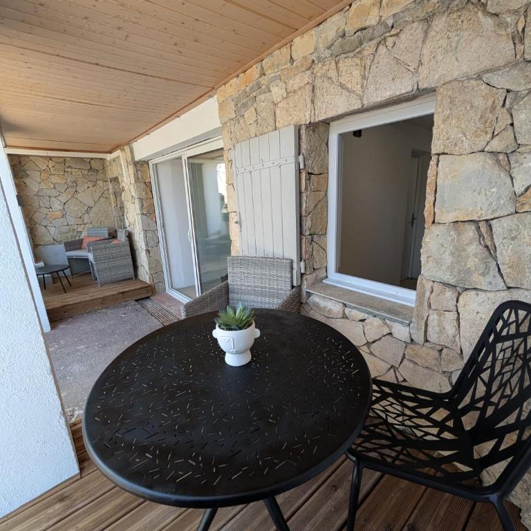 Le Riviera 5 pers, terrasse privée, accès piscine - Apartment mit 2 Schlafzimmern - 14