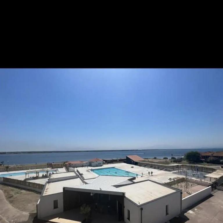 F2 avec terrasse et vue lagune RDC Cap Coudalère - Apartamento de 1 dormitorio con vistas al lago - 27