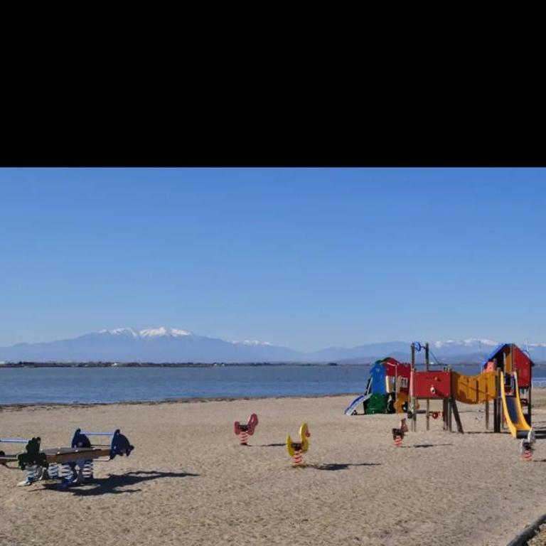 F2 avec terrasse et vue lagune RDC Cap Coudalère - Apartamento de 1 dormitorio con vistas al lago - 26