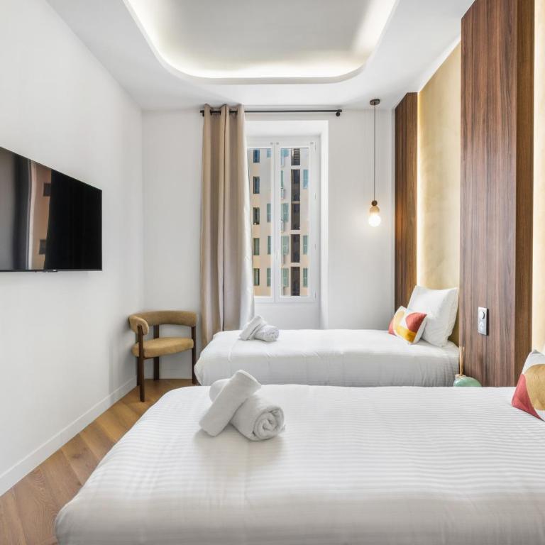 Luxueux, équipé en plein coeur de nice AC-PARKING - 4 ROOMS - Appartement - 19