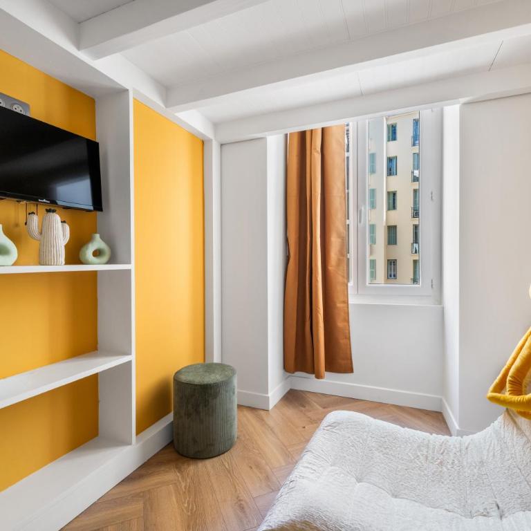 Luxueux, équipé en plein coeur de nice AC-PARKING - 4 ROOMS - Appartement - 23