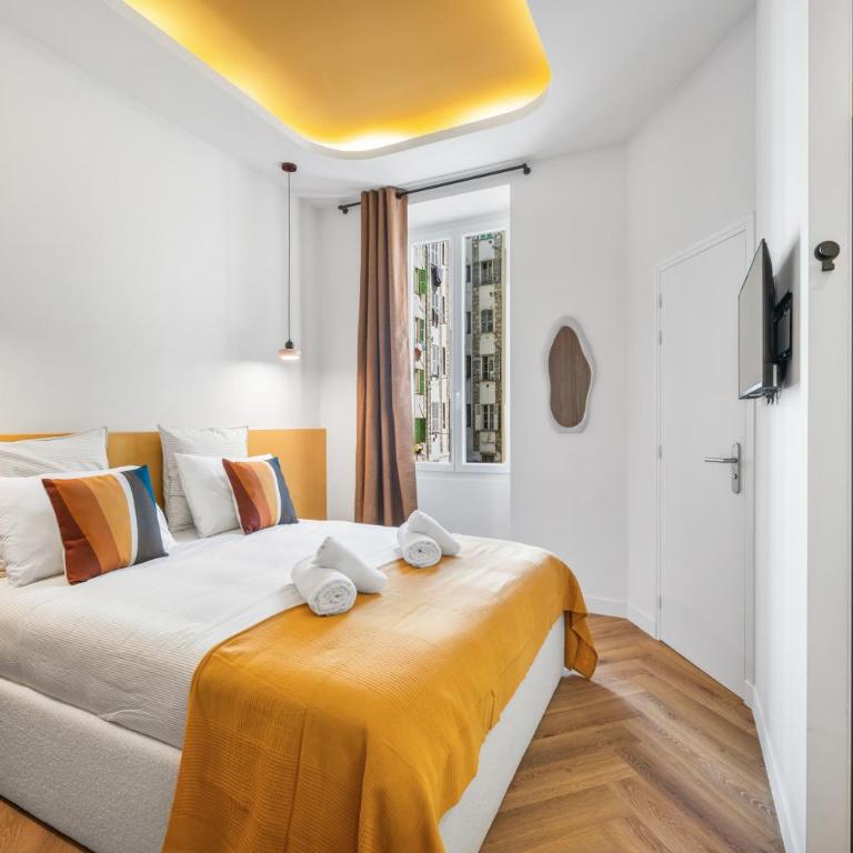 Luxueux, équipé en plein coeur de nice AC-PARKING - 4 ROOMS - Appartement - 6