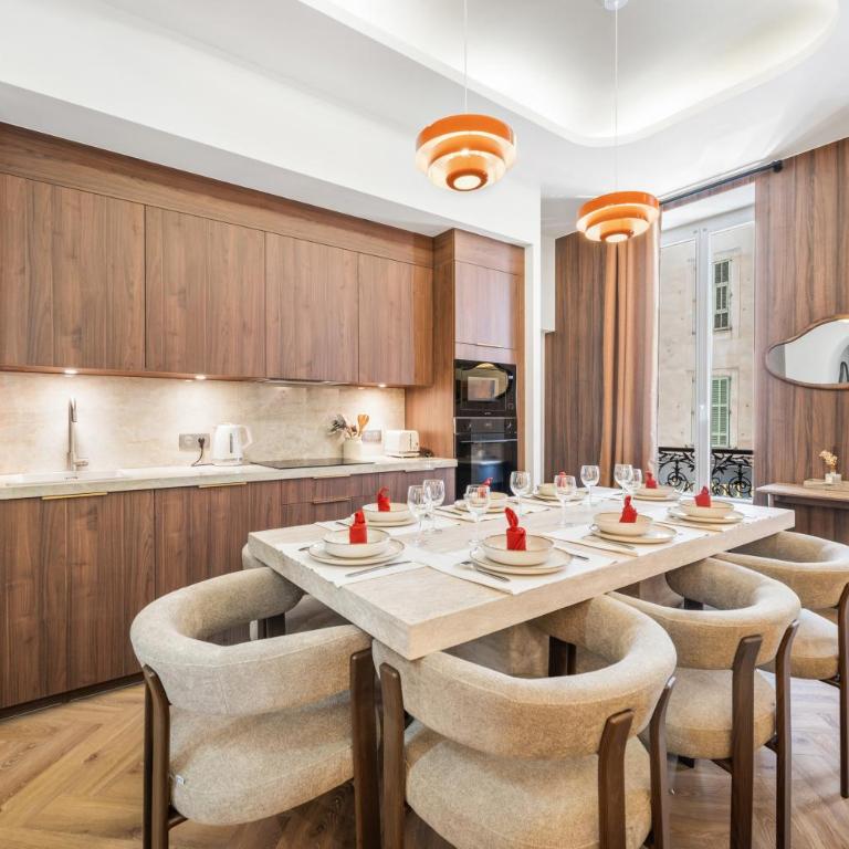 Luxueux, équipé en plein coeur de nice AC-PARKING - 4 ROOMS - Appartement - 37