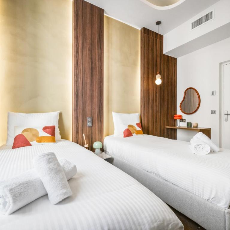 Luxueux, équipé en plein coeur de nice AC-PARKING - 4 ROOMS - Appartement - 40