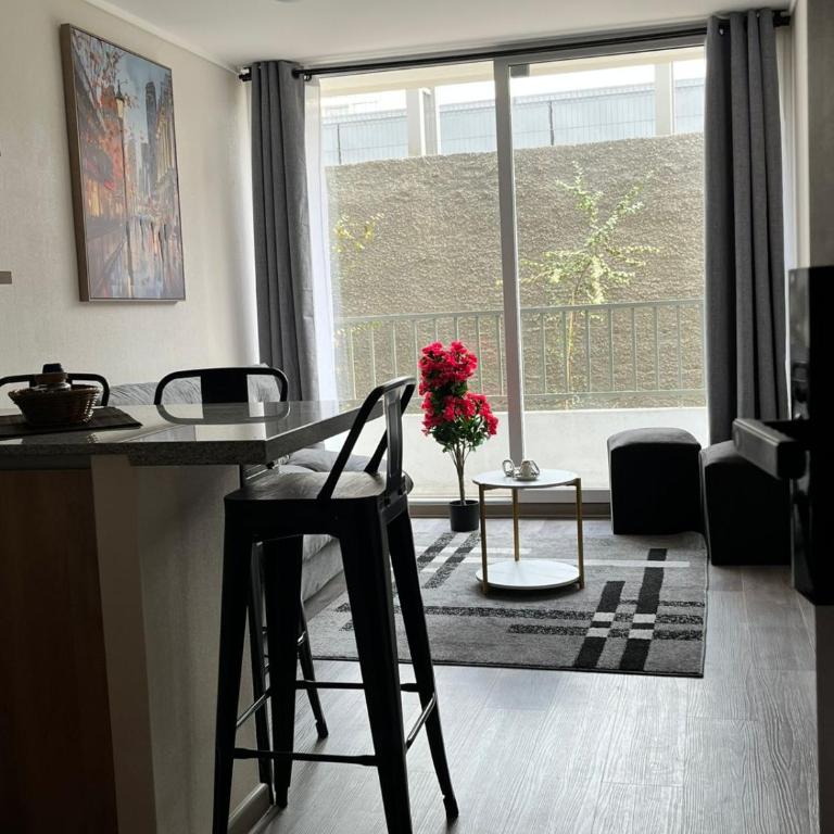 Apartment in downtown Santiago Movistar arena Metro - Two-Bedroom Apartment - 4