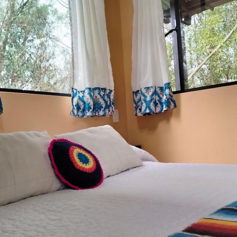 Eco Lodge Manigua Refugio natural Villa de Leyva - Cabaña con vistas al jardín - 13