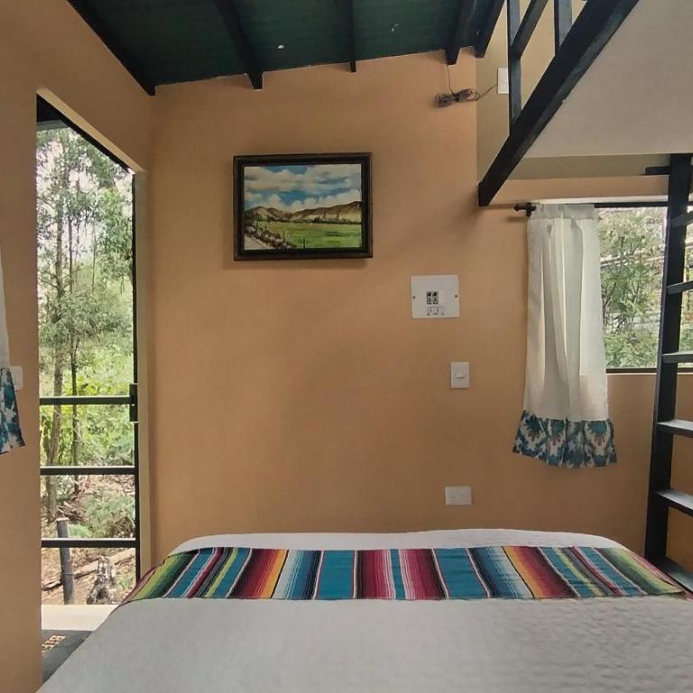 Eco Lodge Manigua Refugio natural Villa de Leyva - Cabaña con vistas al jardín - 14