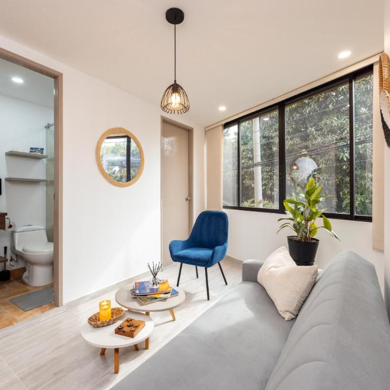 AC, 7 personas, 202 Cinque 7540, cerca al Estadio - Three-Bedroom Apartment - 19