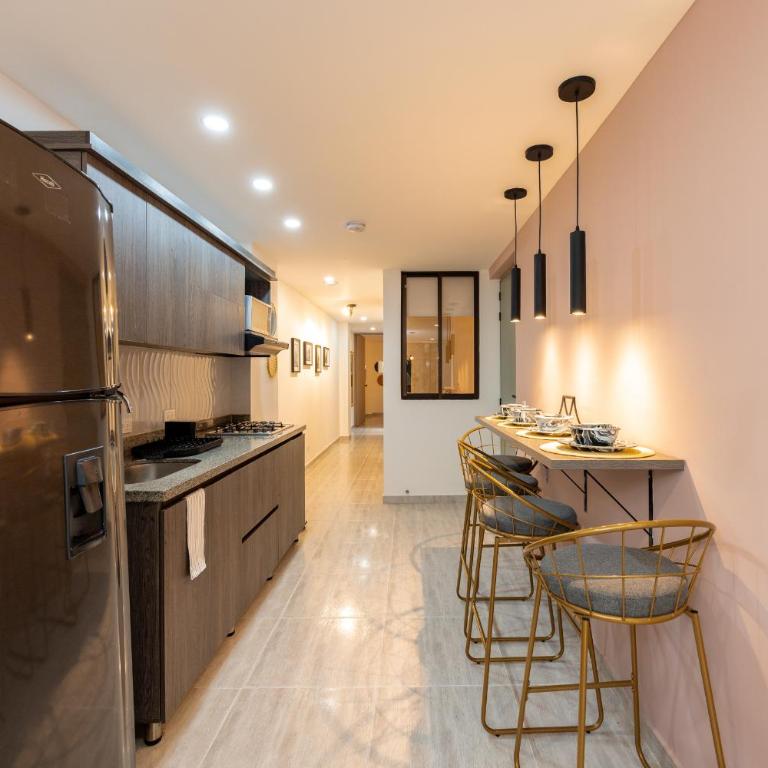 AC, 7 personas, 202 Cinque 7540, cerca al Estadio - Three-Bedroom Apartment - 41