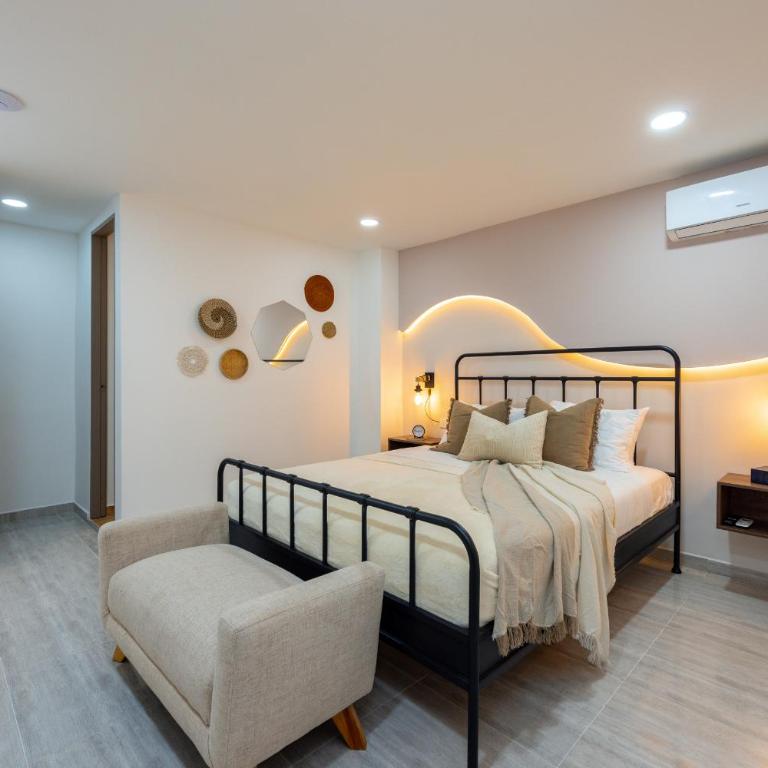 AC, 7 personas, 202 Cinque 7540, cerca al Estadio - Three-Bedroom Apartment - 48